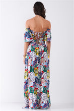 Load image into Gallery viewer, Red Multi Color Maxi Dress