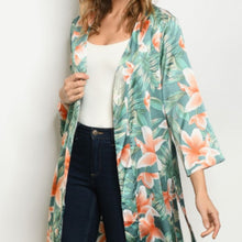 Load image into Gallery viewer, JADE BELTED KIMONO/ DUSTER