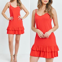 Load image into Gallery viewer, Little Red mini dress