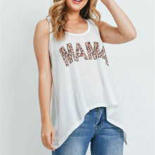 Load image into Gallery viewer, WHITE LEOPARD MAMA TOP