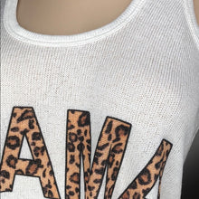 Load image into Gallery viewer, WHITE LEOPARD MAMA TOP