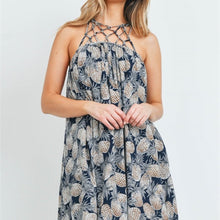 Load image into Gallery viewer, Pineapple print strappy dress