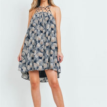 Load image into Gallery viewer, Pineapple print strappy dress