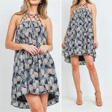 Load image into Gallery viewer, Pineapple print strappy dress