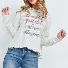 Load image into Gallery viewer, THANKFUL, GRATEFUL, BLESSED Statement top