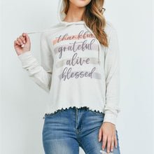 Load image into Gallery viewer, THANKFUL, GRATEFUL, BLESSED Statement top