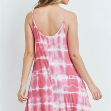 Load image into Gallery viewer, MAUVE TIE DYE DRESS