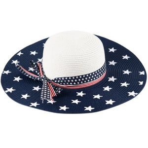 American Flag floppy hat