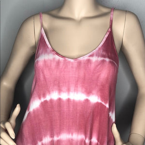 MAUVE TIE DYE DRESS