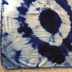 Beach Blanket Blue Tie Dye