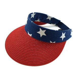 American Flag Viser Hat