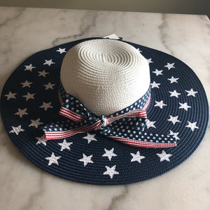 American Flag floppy hat