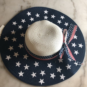 American Flag floppy hat