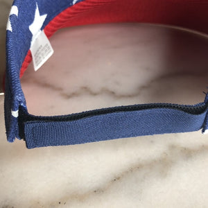 American Flag Viser Hat